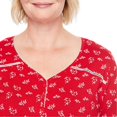 thumbnail image 4 of Iyla Plus Women's Henley Gown, 4 of 6