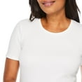 thumbnail image 4 of Iyla Women's Interlock Crew Neckline Tee, 4 of 6