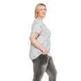 thumbnail image 2 of Iyla Plus Women's Interlock Crew Neckline Tee, 2 of 6