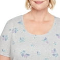 thumbnail image 4 of Iyla Plus Women's Interlock Crew Neckline Tee, 4 of 6