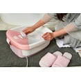 thumbnail image 3 of Bubble Bliss FootSpa Deluxe - Rose, 3 of 4