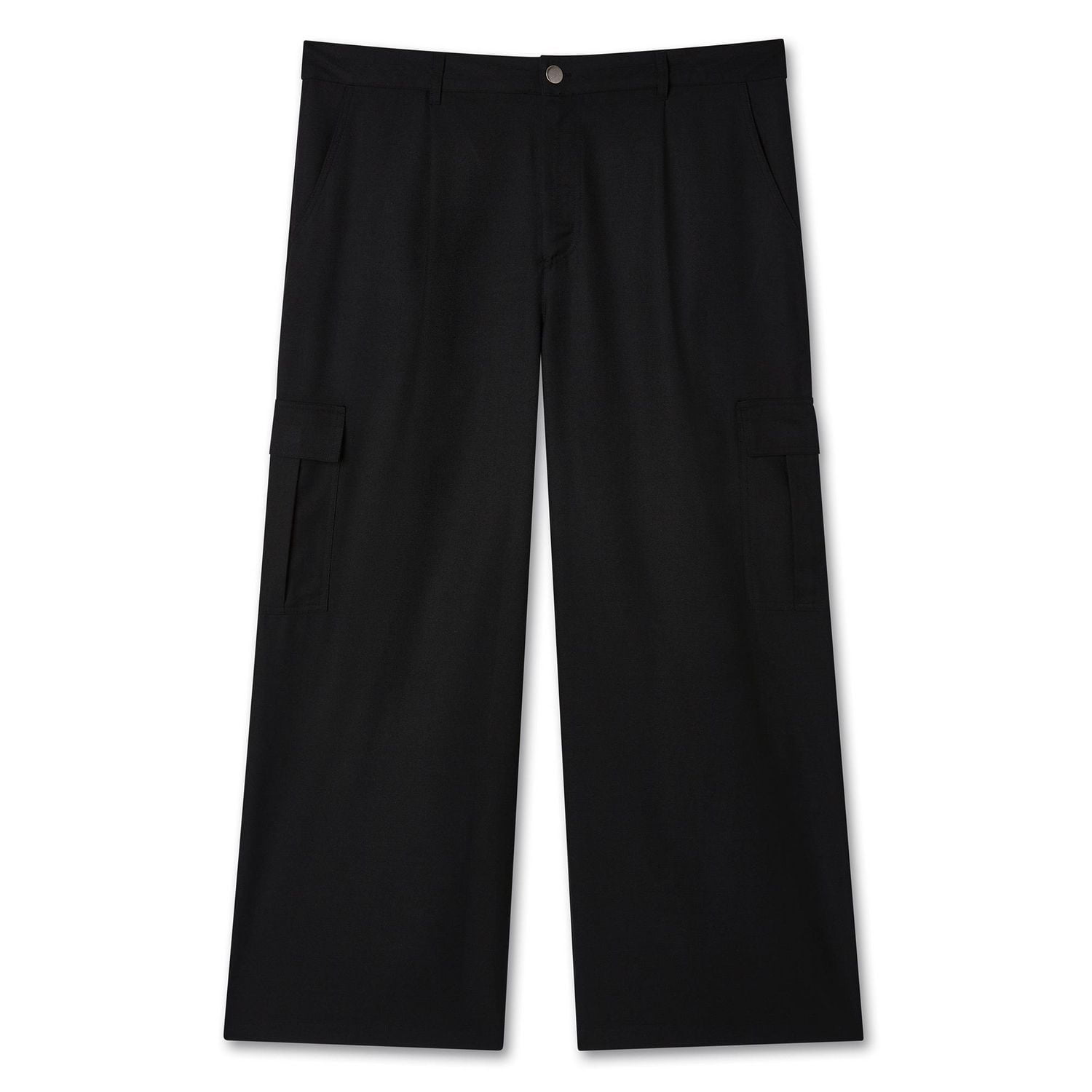 Harper + Zoe Plus Women's Wide Leg Utility Pant