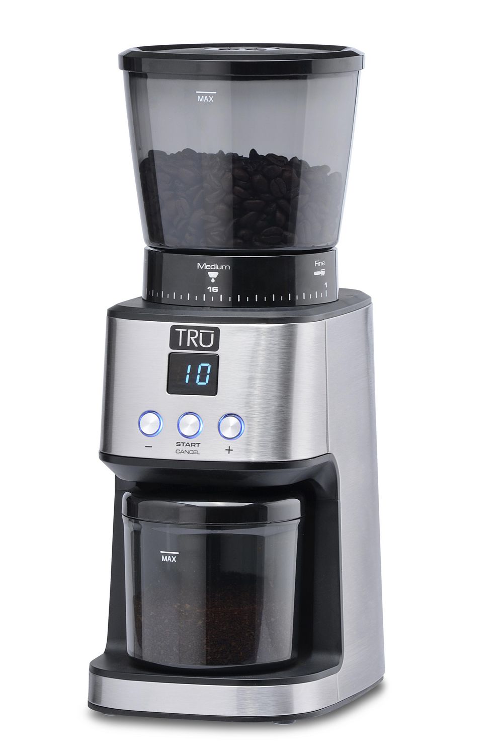Moulin à café et épices automatique Brentwood de 8 oz, noir CG