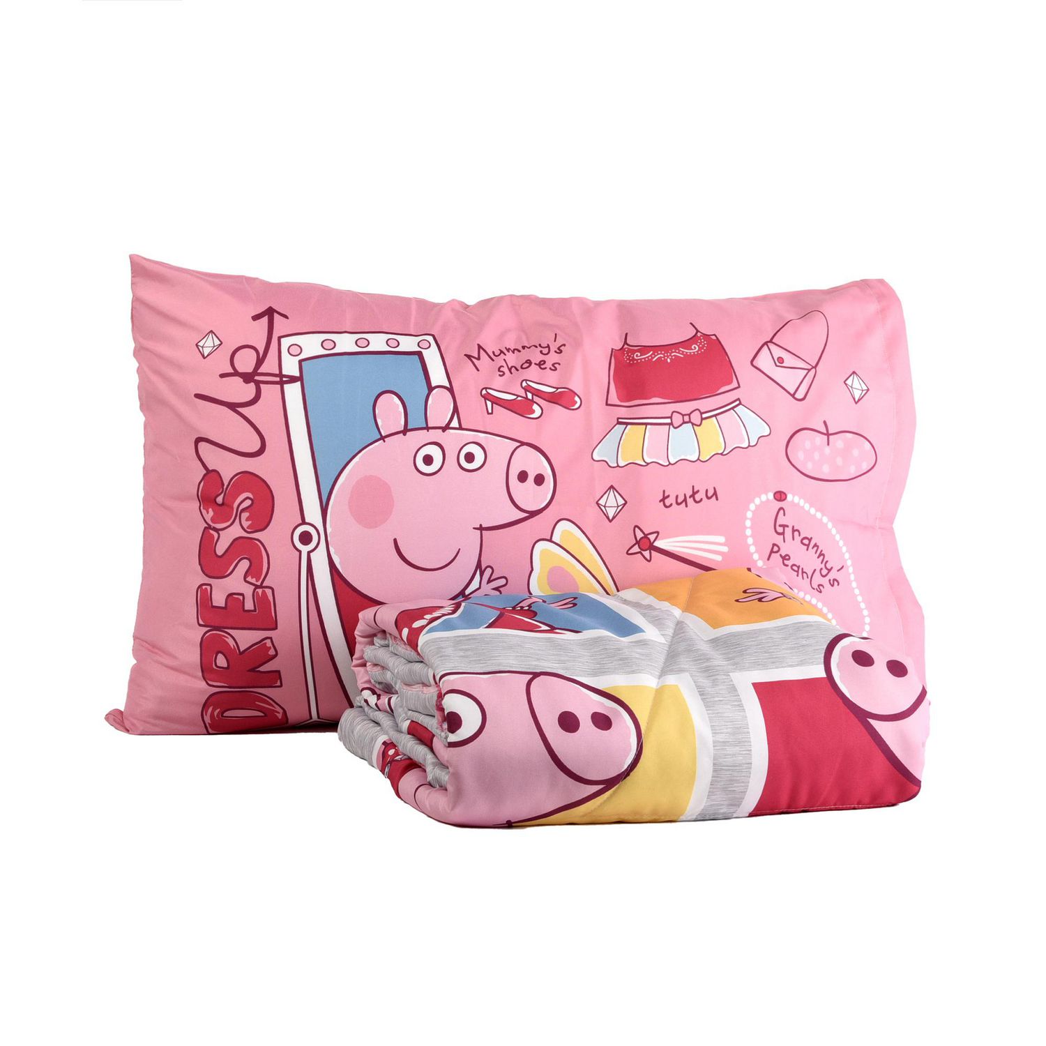 Peppa Pig 2 Piece Cami & Brief Set - Pink