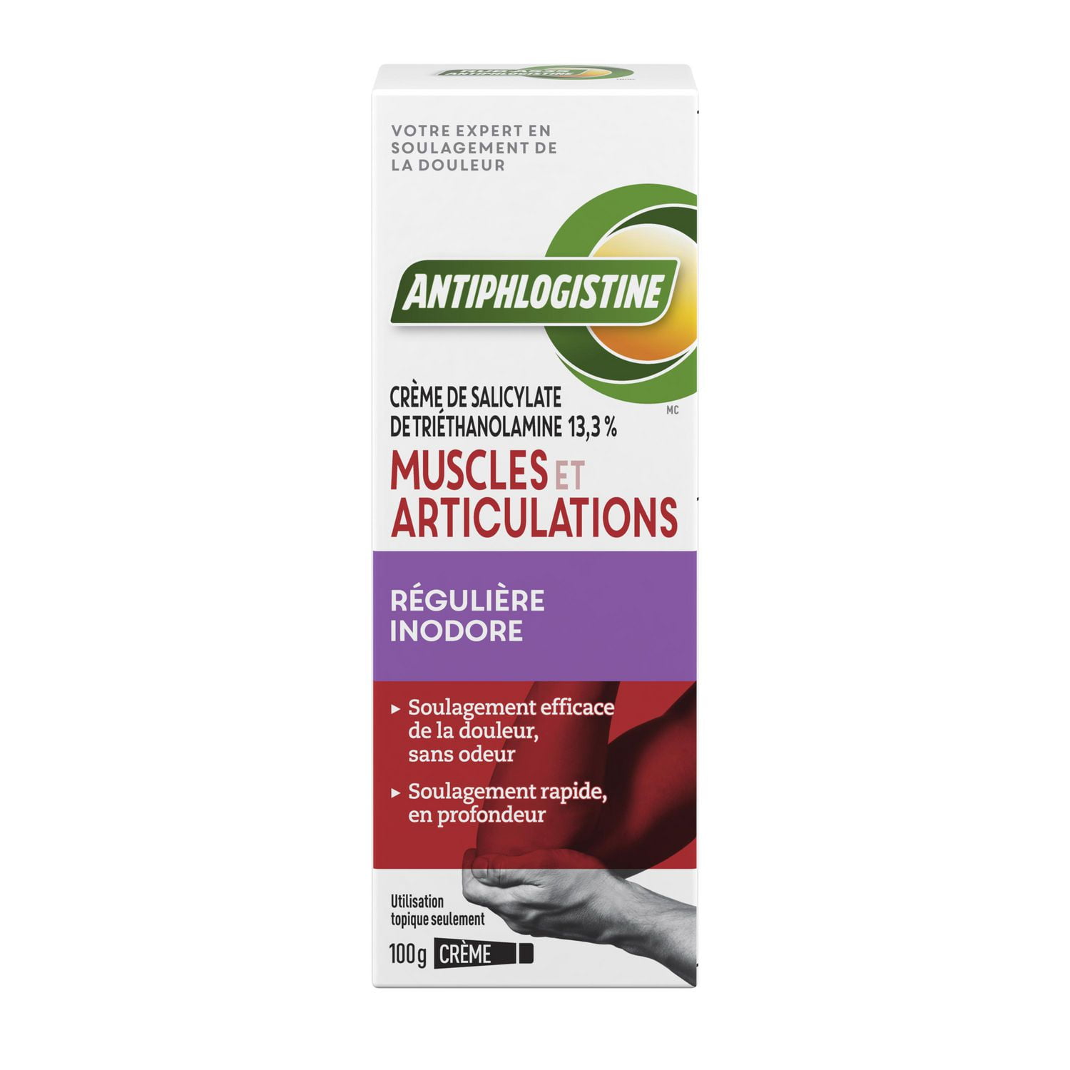 RUB A535 Muscle & Joint Pain Relief Cream, No Odour, Regular Strength