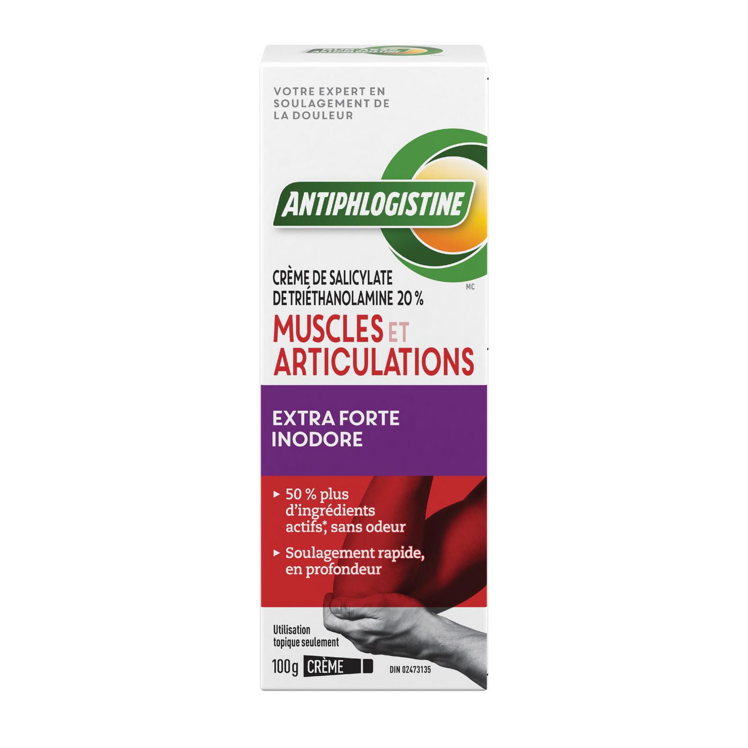 RUB A535 Muscle & Joint Pain Relief Heat Cream, No Odour