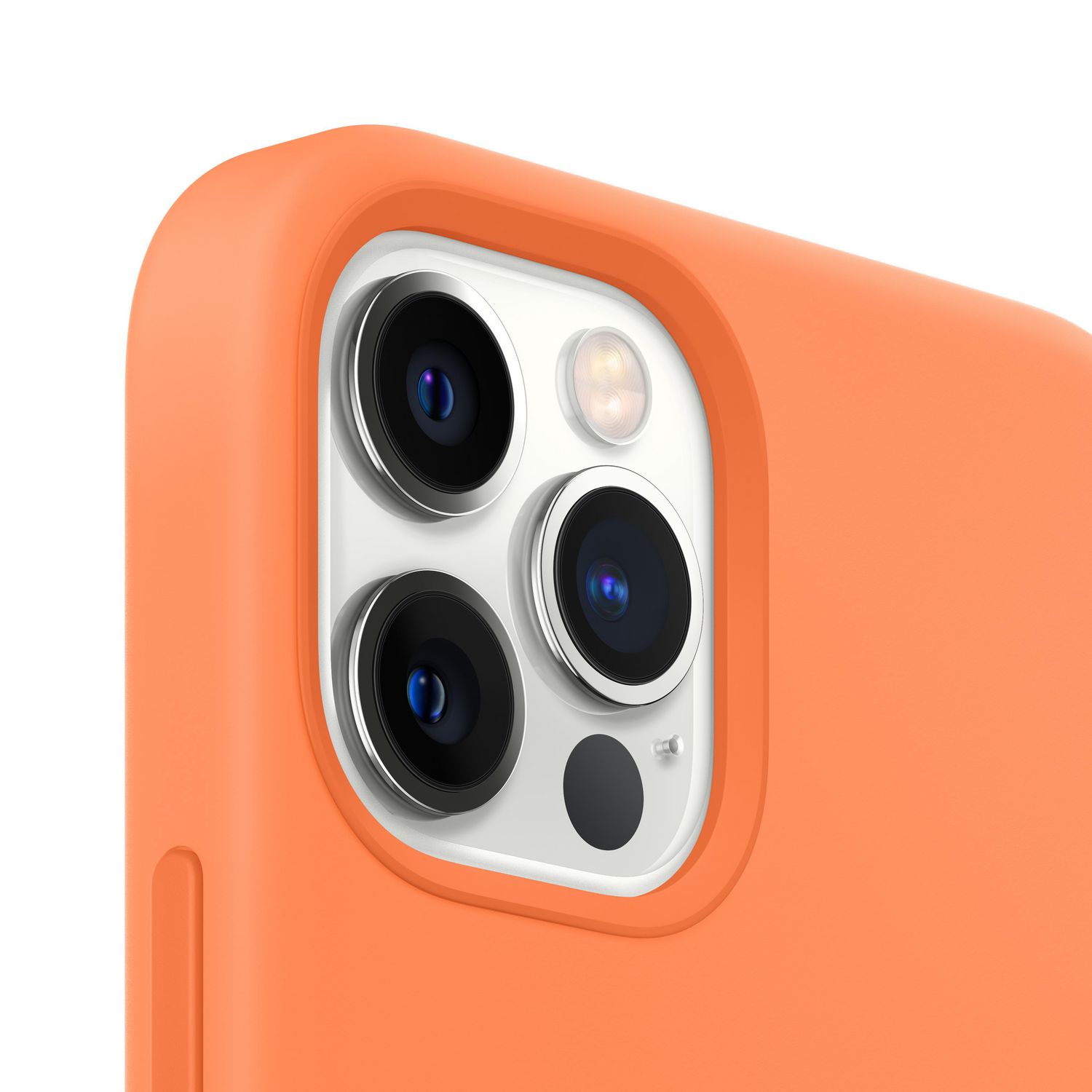 Coque en silicone avec MagSafe pour iPhone 12 mini - Bleu tendre - Apple  (FR)
