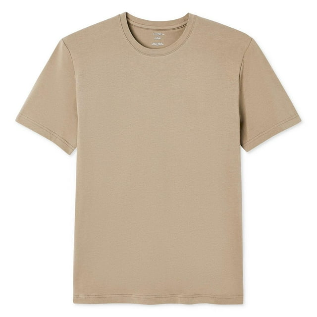 George Men's Short Sleeve Crew Neckline Stretch Tee