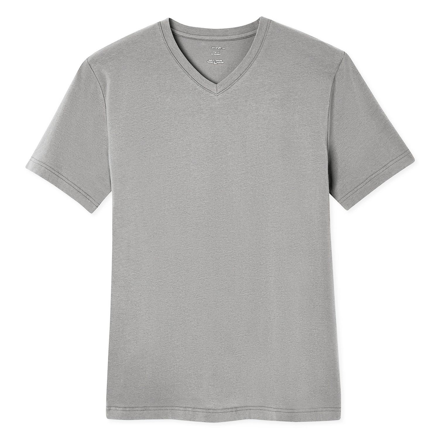 George Men's Stretch V-Neckline Tee