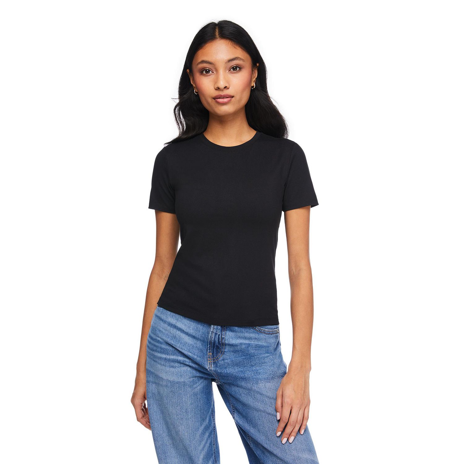 T-shirt ajusté No Boundaries pour femmes