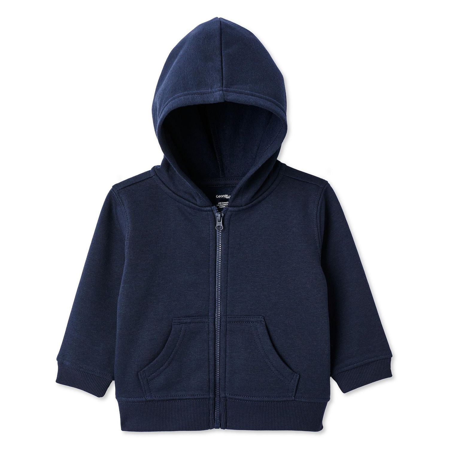 George Baby Boys' Fleece Full-Zip Hoodie