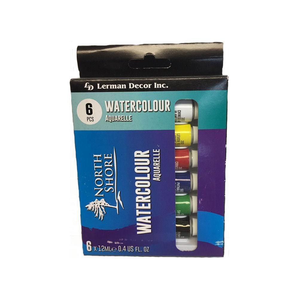 6 PIECE WATERCOLOR PAINT Walmart Canada