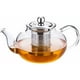 Sunwealth Borosilicate Glass Tea Pot, Capacity: 600ml / 4 cups - image 1 of 4