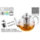 Sunwealth Borosilicate Glass Tea Pot, Capacity: 600ml / 4 cups - image 2 of 4