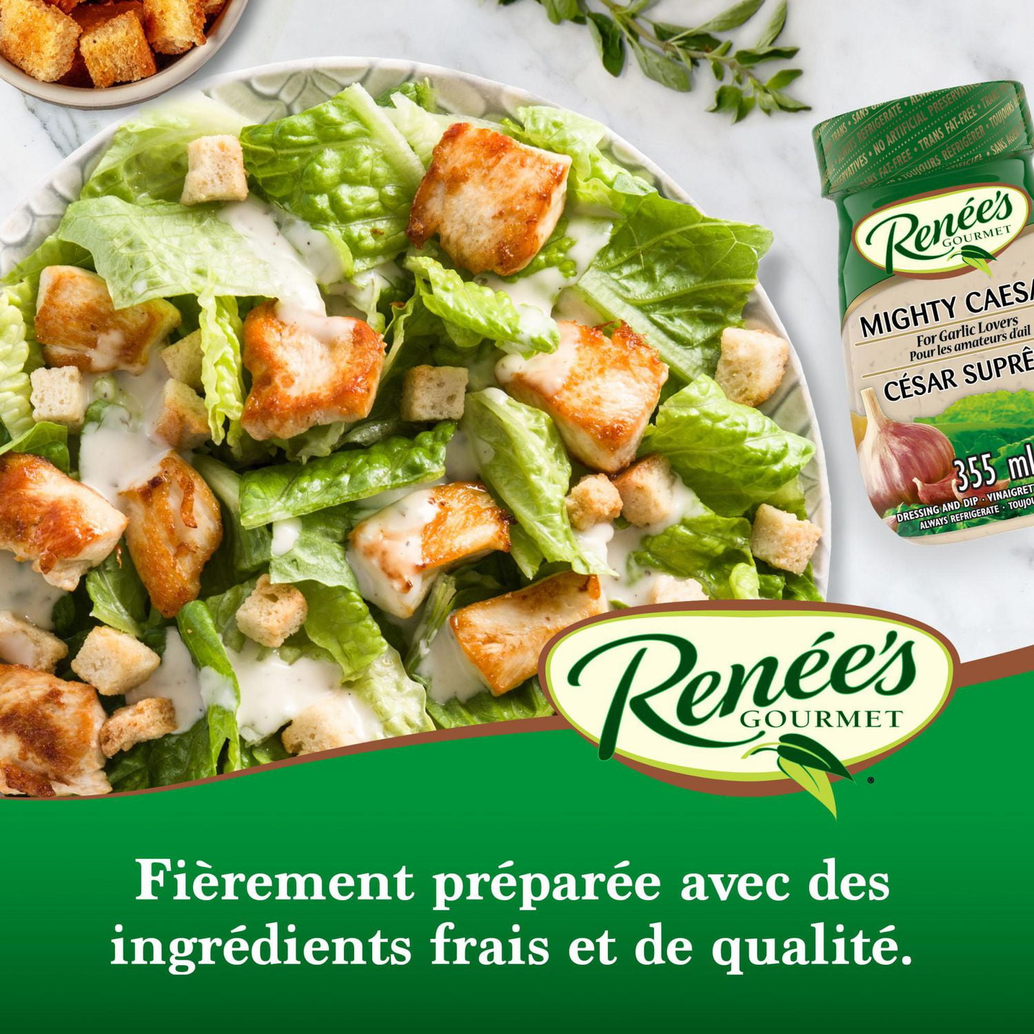 Renée's Mighty Caesar Dressing, Caesar Dressing - Walmart.ca