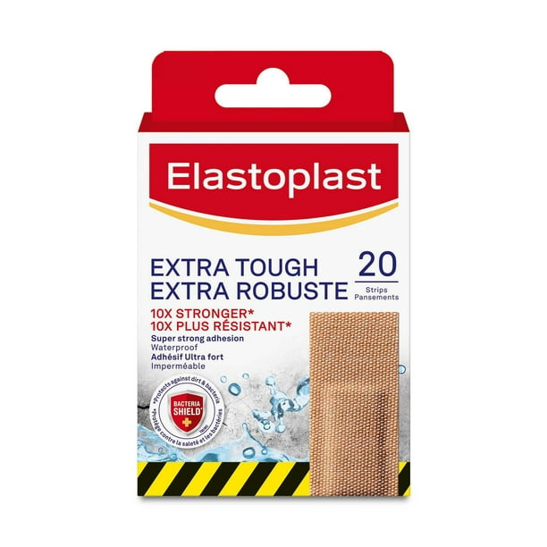 Pansements Extra Robuste et Imperméable Elastoplast (Boîte de 20 pansements)