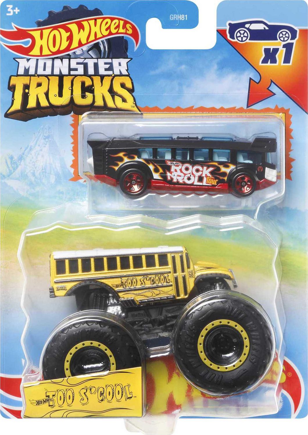 Hot Wheels Monster Truck 1:64 Too's Cool Vehicle - Walmart.ca