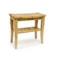 thumbnail image 1 of Banc de douche en bambou, 1 of 4