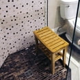 thumbnail image 4 of Banc de douche en bambou, 4 of 4