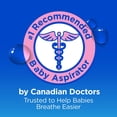 thumbnail image 3 of hydraSense Baby Nasal Aspirator, Baby Nasal Care, Gently Relieves Congestion in Babies, Non-Medicated, with 100% Natural Source Seawater, 3 of 9