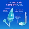 thumbnail image 2 of hydraSense Baby Nasal Aspirator, Baby Nasal Care, Gently Relieves Congestion in Babies, Non-Medicated, with 100% Natural Source Seawater, 2 of 9