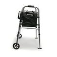 thumbnail image 3 of Deluxe Folding Walker with Wheels, 3 of 4