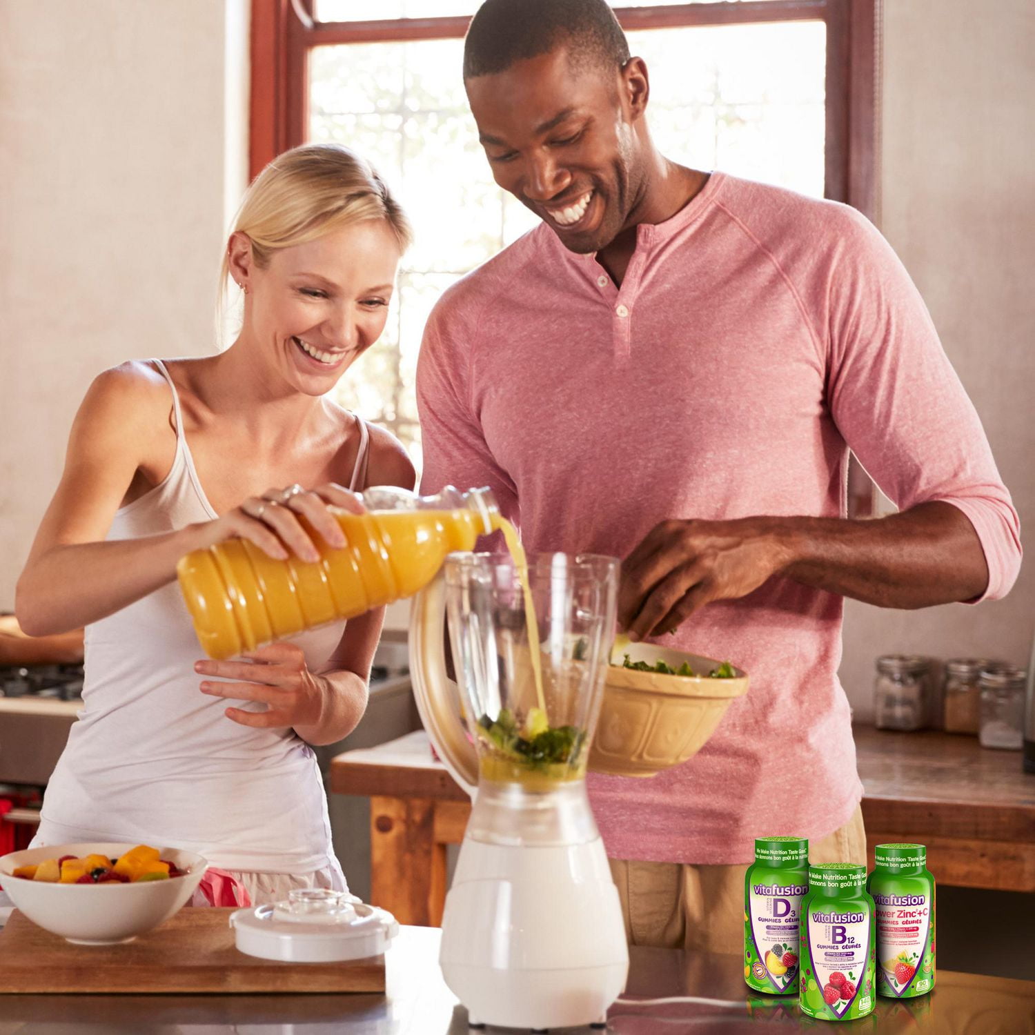 Vitamines gélifiées Vitafusion MultiVites pour adultes 150 gélifiés, saveur naturelle