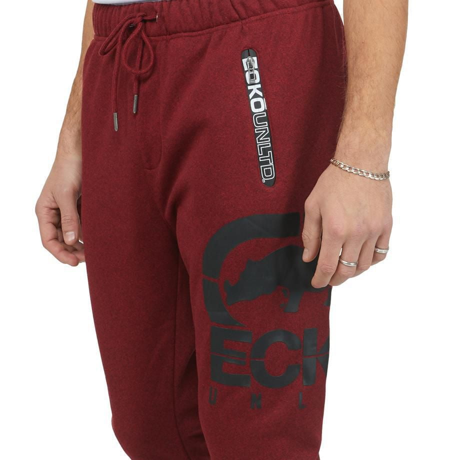 Ecko Unltd. Men Sweatpants Rhino Zip Fleece Jogger