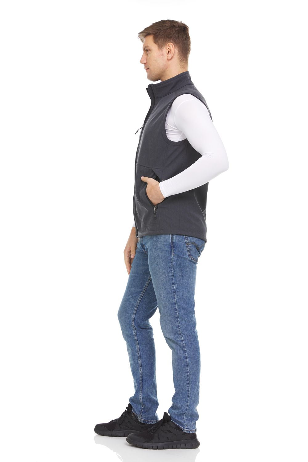 Swiss Tech Men's Softshell Vest