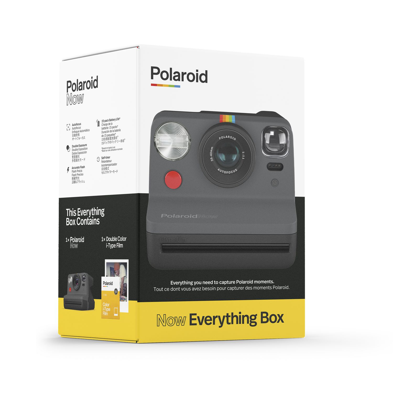 Polaroid Photo Box Gift / DIY Polaroid Memory Box | Polaroid diy ...