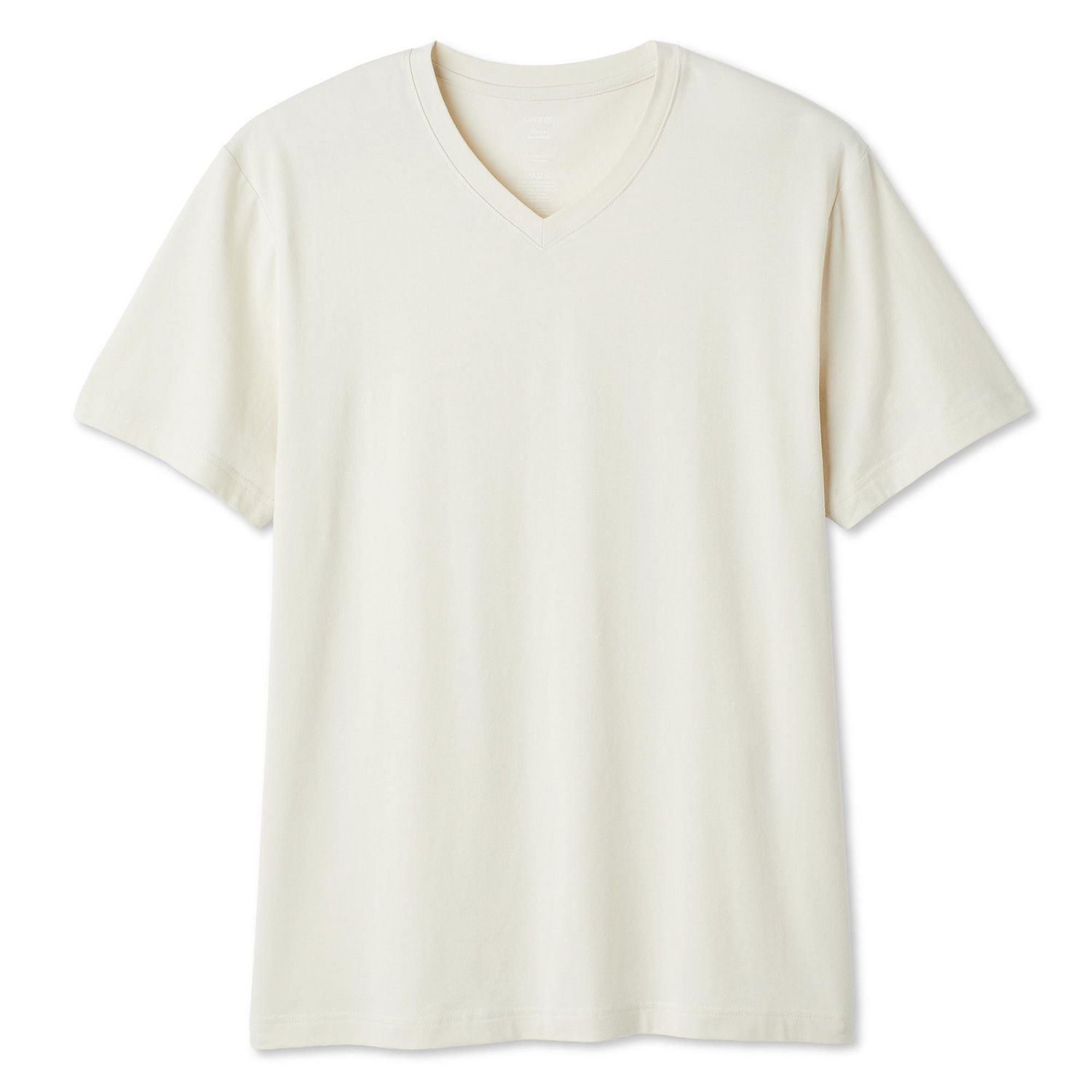 T-shirt extensible avec encolure en V George pour hommes