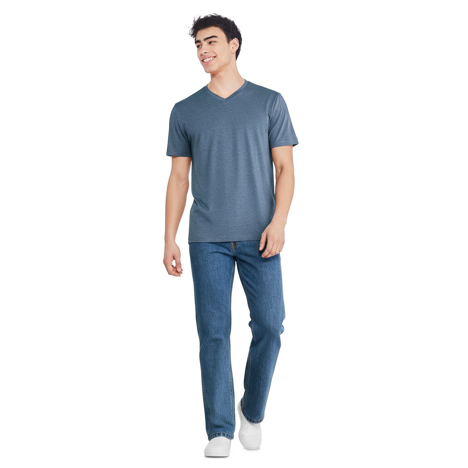 George Men's Stretch V-Neck T-Shirt