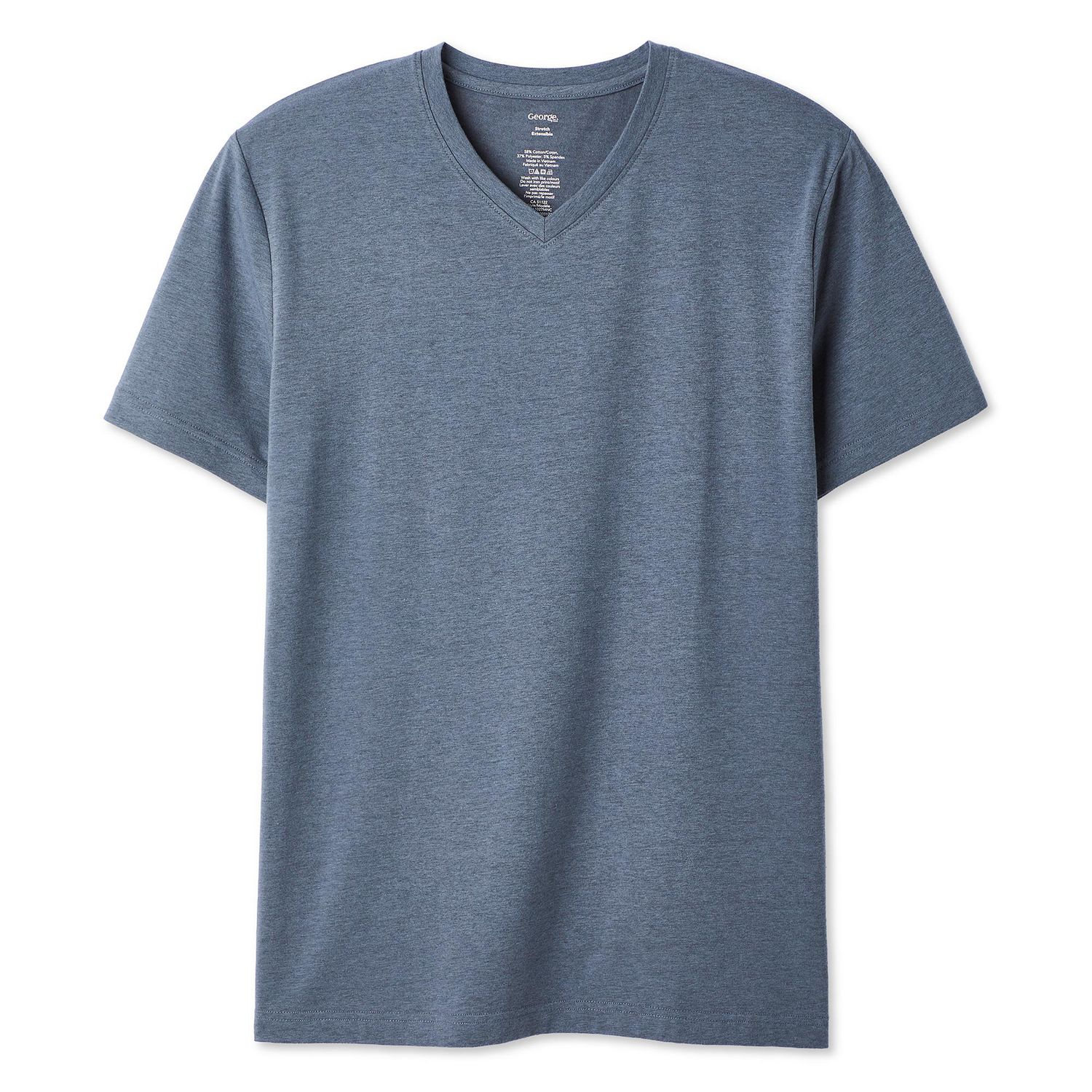 George Men's Stretch V-Neck T-Shirt