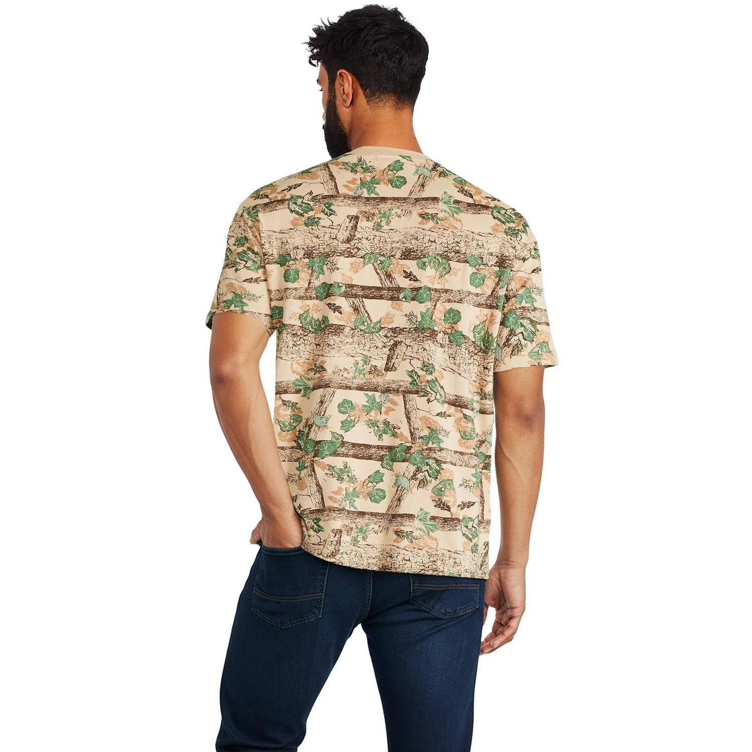 T-shirt imprimé Post Malone pour hommes