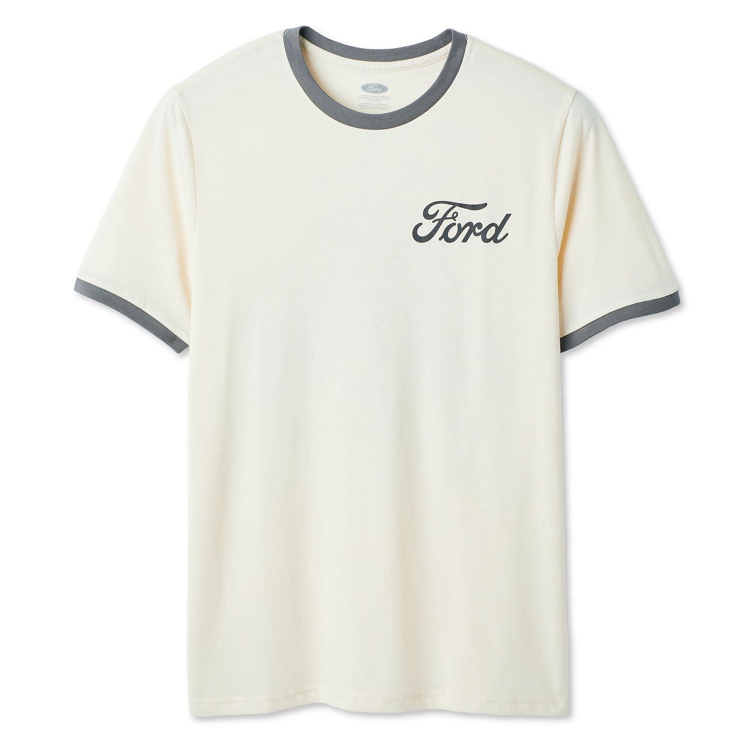 T-shirt à bordure contrastante Ford pour hommes