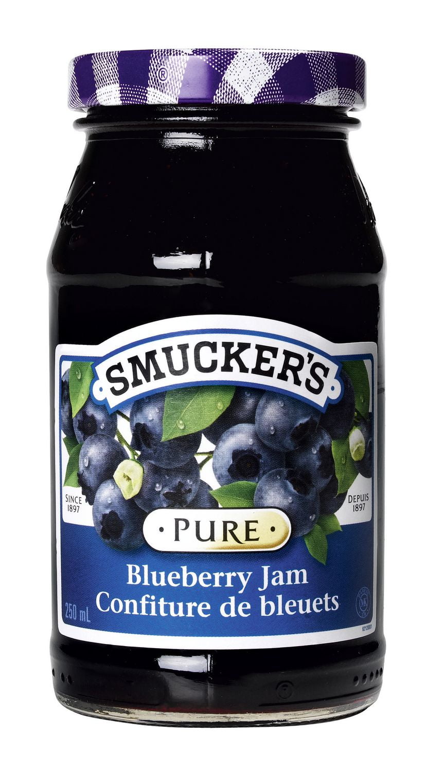Smucker's Pure Blueberry Jam 250mL Walmart Canada