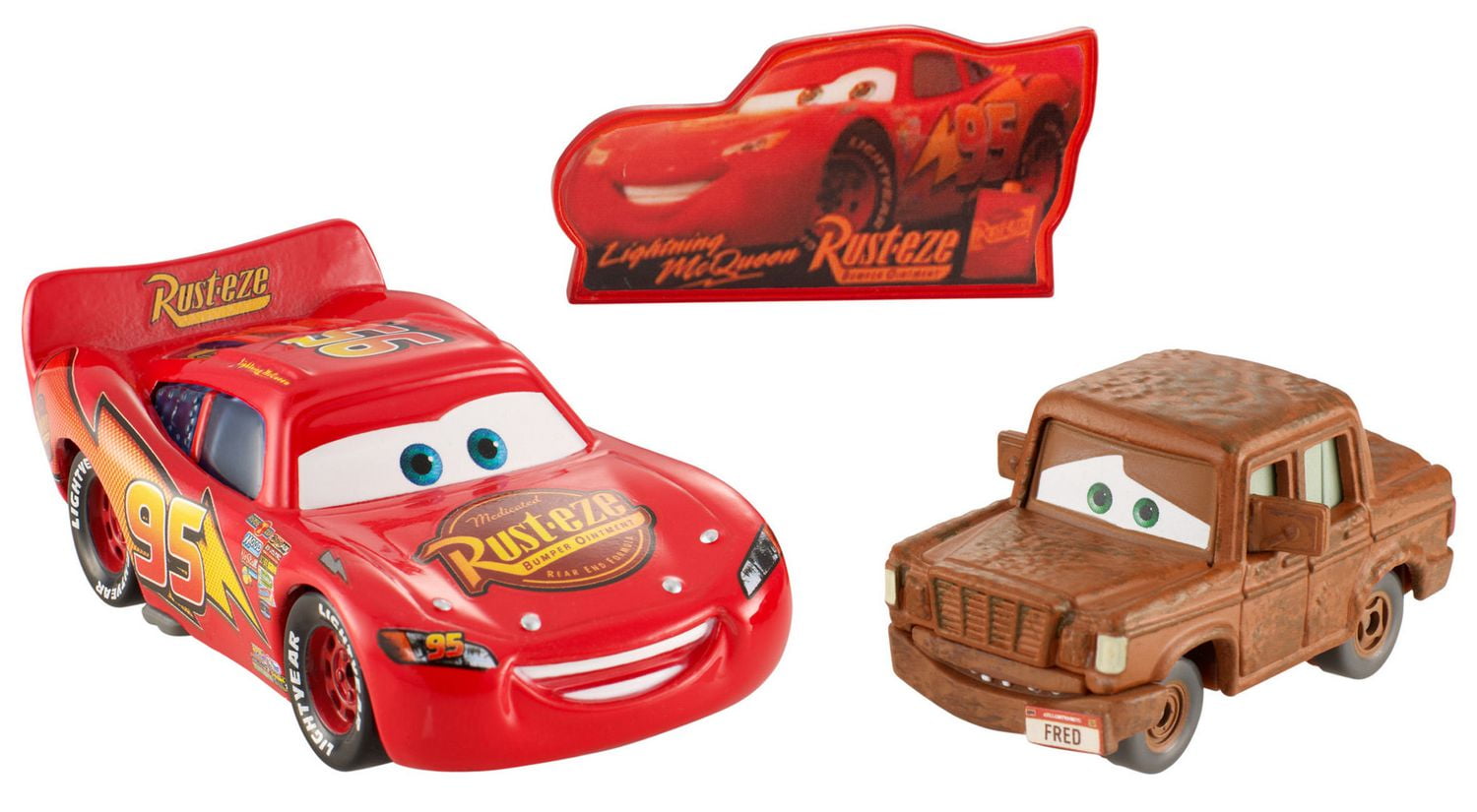 Disney/Pixar Cars Lightning McQueen with Chipboard Poster