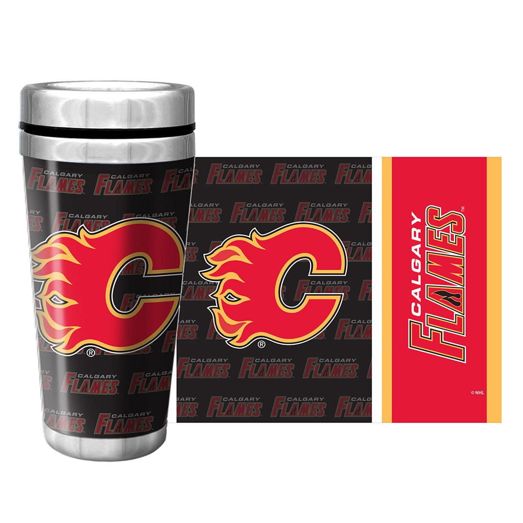 NHL Calgary Flames Full Wrap Travel Mug Walmart Canada