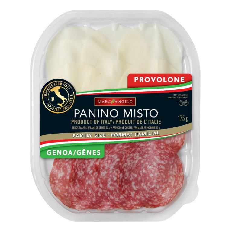 Marcangelo Foods Marcangelo Panino Misto Genoa Salami with Provolone