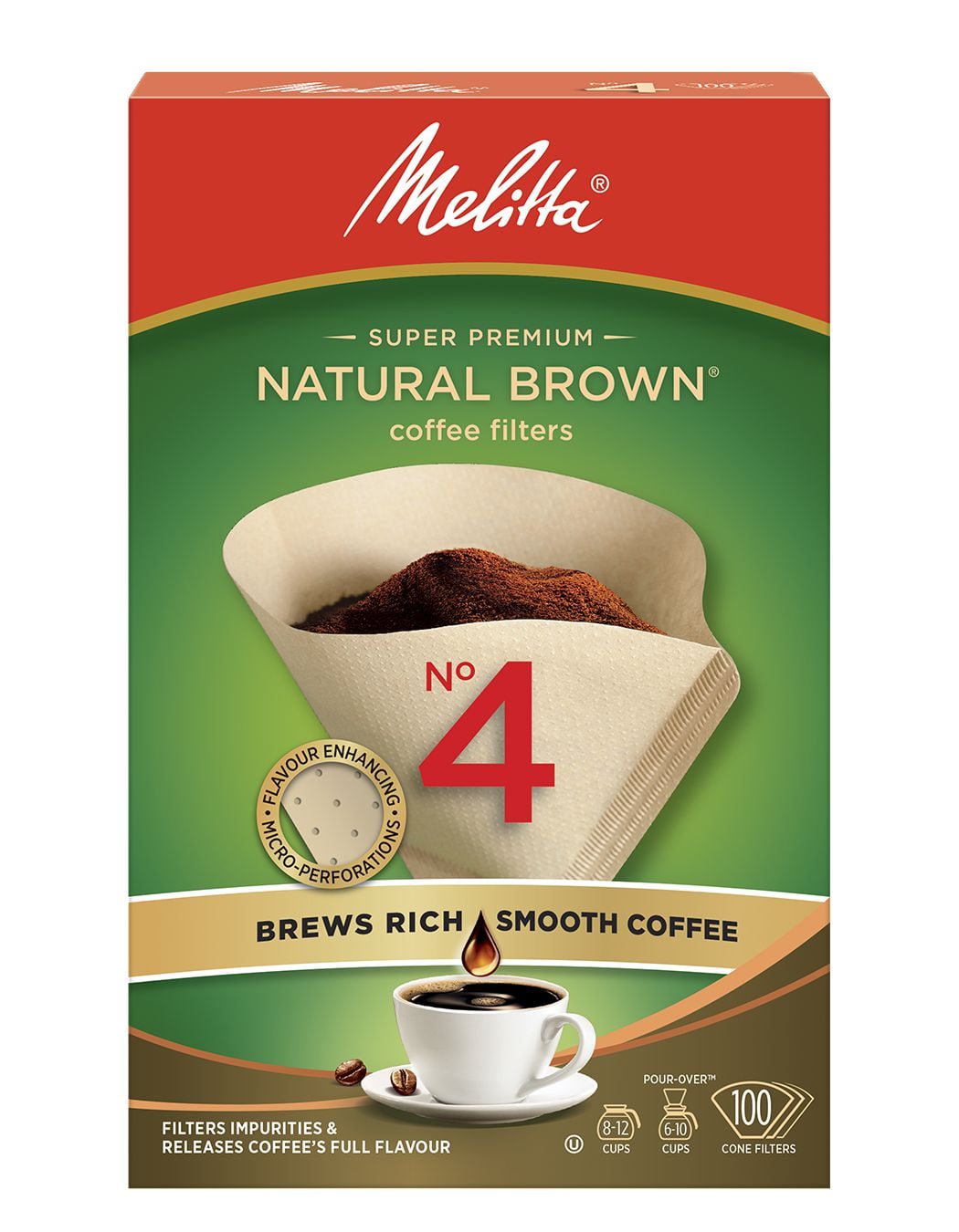 Melitta 4 Cone Coffee Filter Walmart Canada