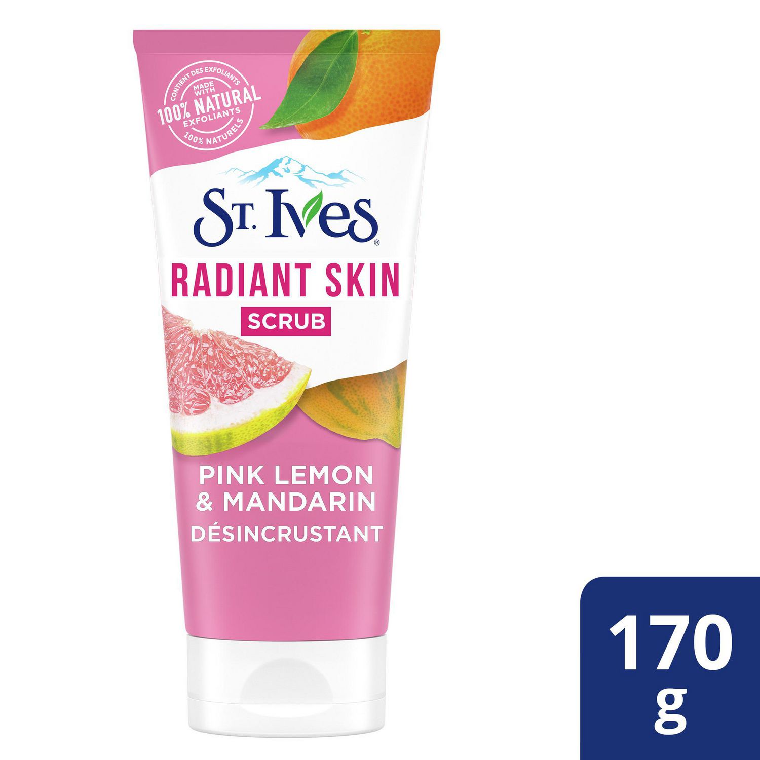 St. Ives Pink Lemon & Mandarin Orange Scrub, 170 g Scrub 