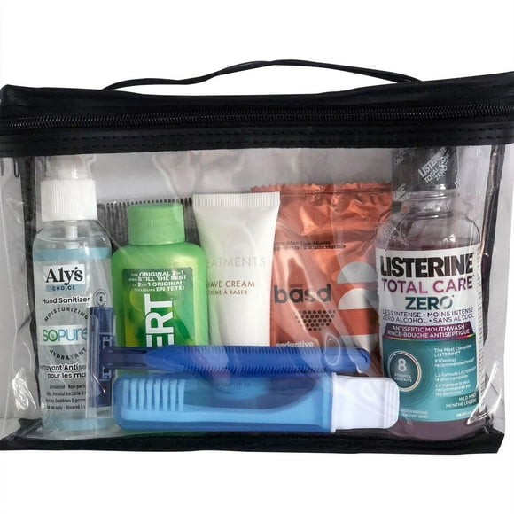 Trousse de voyage et d’essai pour hommes Coffret-cadeau de 7 pièces