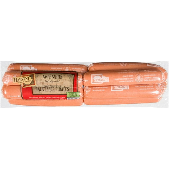 Harvest Meats Wieners Gluten Free Naturally Smoked, 675 g
