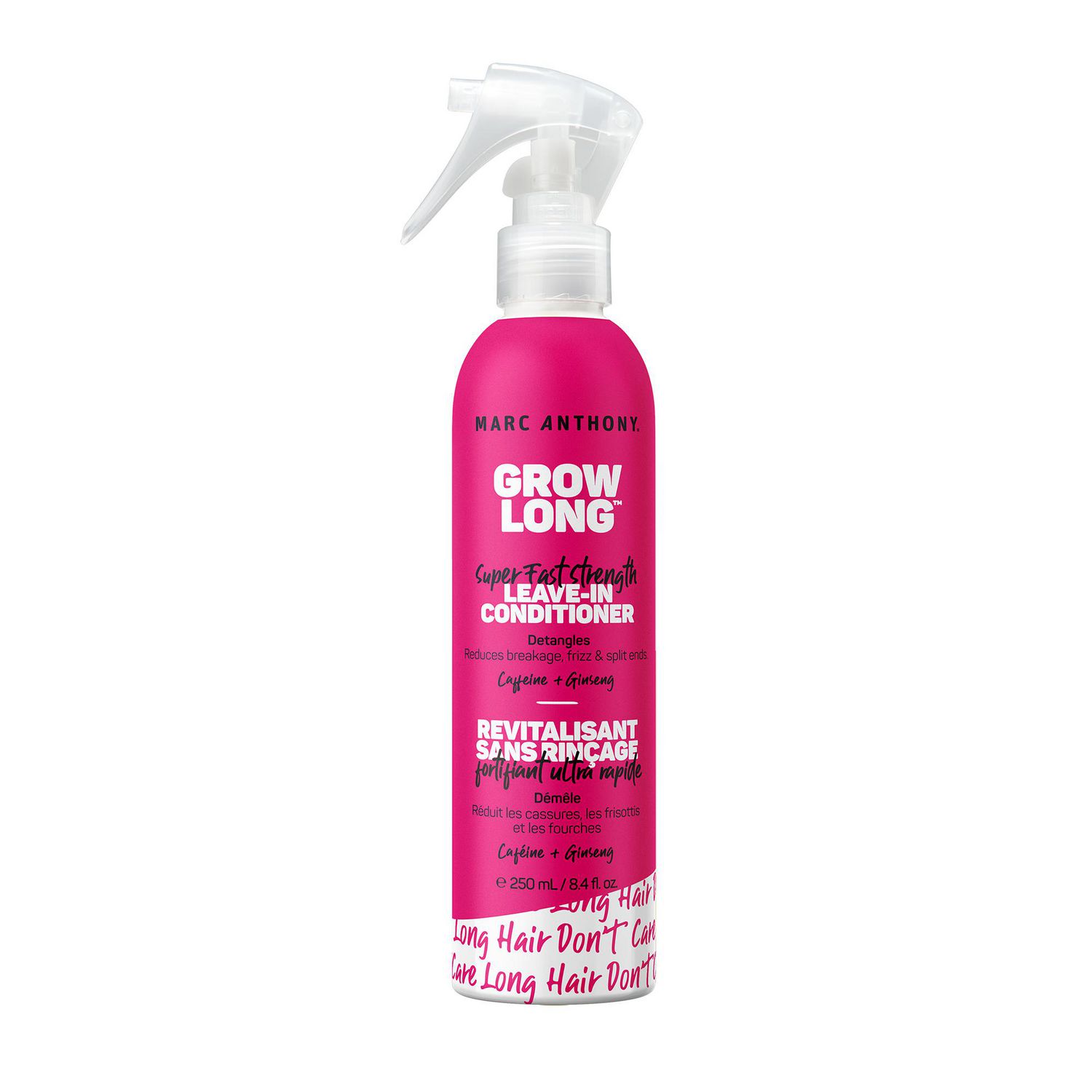 Marc Anthony Strengthening Grow Long Super Fast Leave in Conditioner with  Caffeine & Ginseng | Walmart Canada