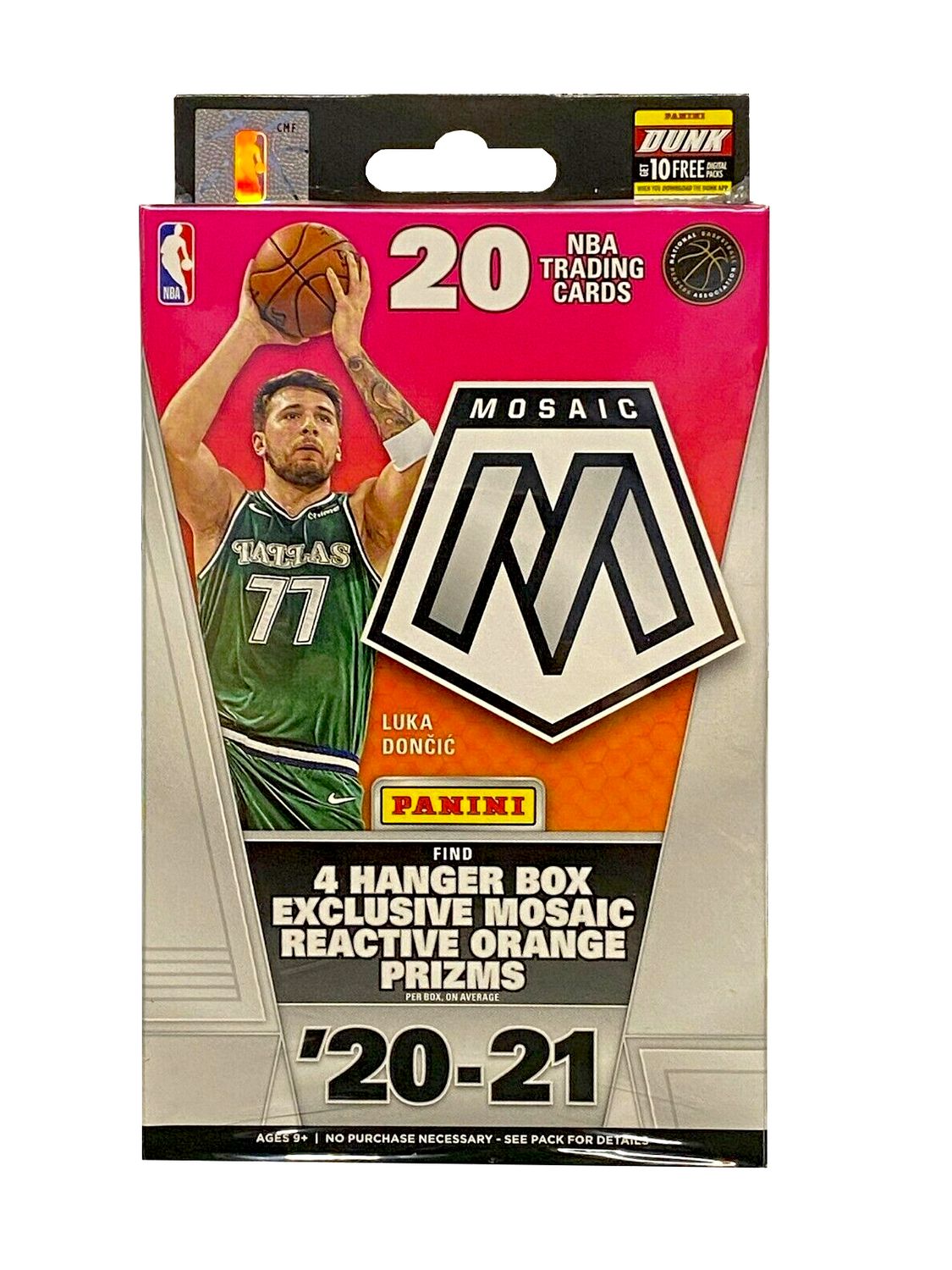 2020-21 Panini Mosaic NBA Basketball Hanger Box | Walmart Canada