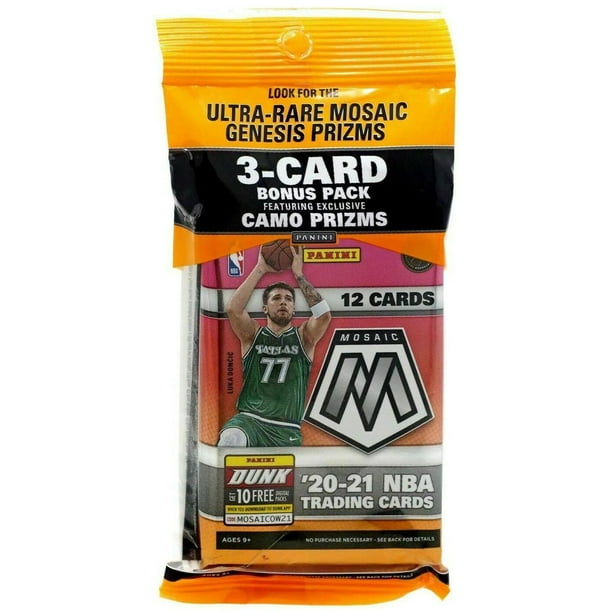 2020-21 Panini Mosaic NBA Basketball Multi-Pack