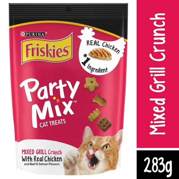 Friskies Party Mix Croquant Grillade Gâteries pour Chats