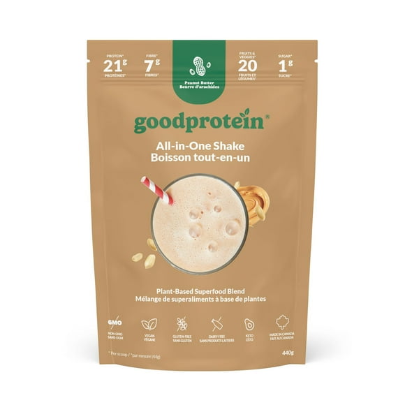 Good Protein, Peanut Butter All-in-One Shake, 440g