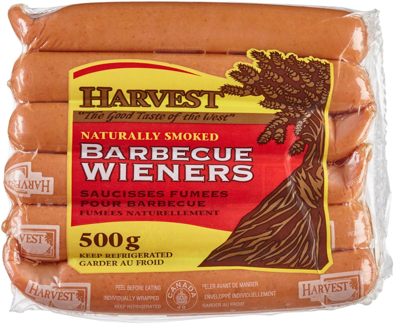 Harvest Meats Harvest Naturally Smoked Barbecue Wieners Walmart Canada