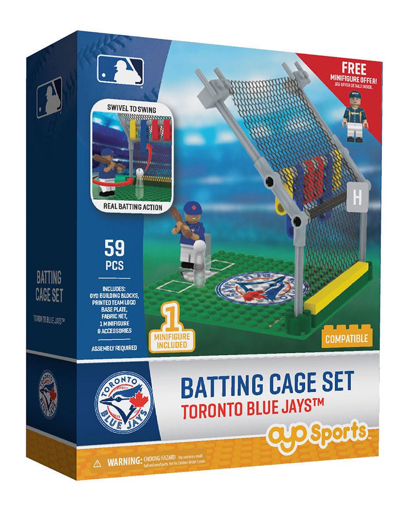 OYO Sportstoys Batting Cage Set: Toronto Blue Jays